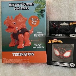 Spider Man Wireless Earbud Case Cover.And Build It Dinosaurs 🦖 Kit